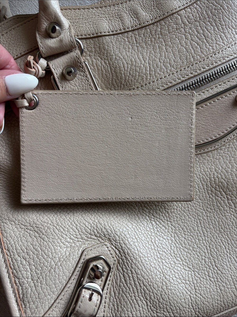 Balenciaga Handbag - Neutral Beige - Picture 3 of 10